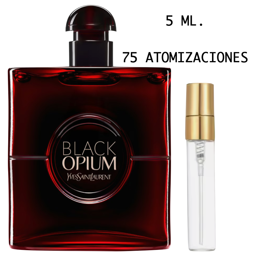 Black Opium Over Red Yves Saint Laurent