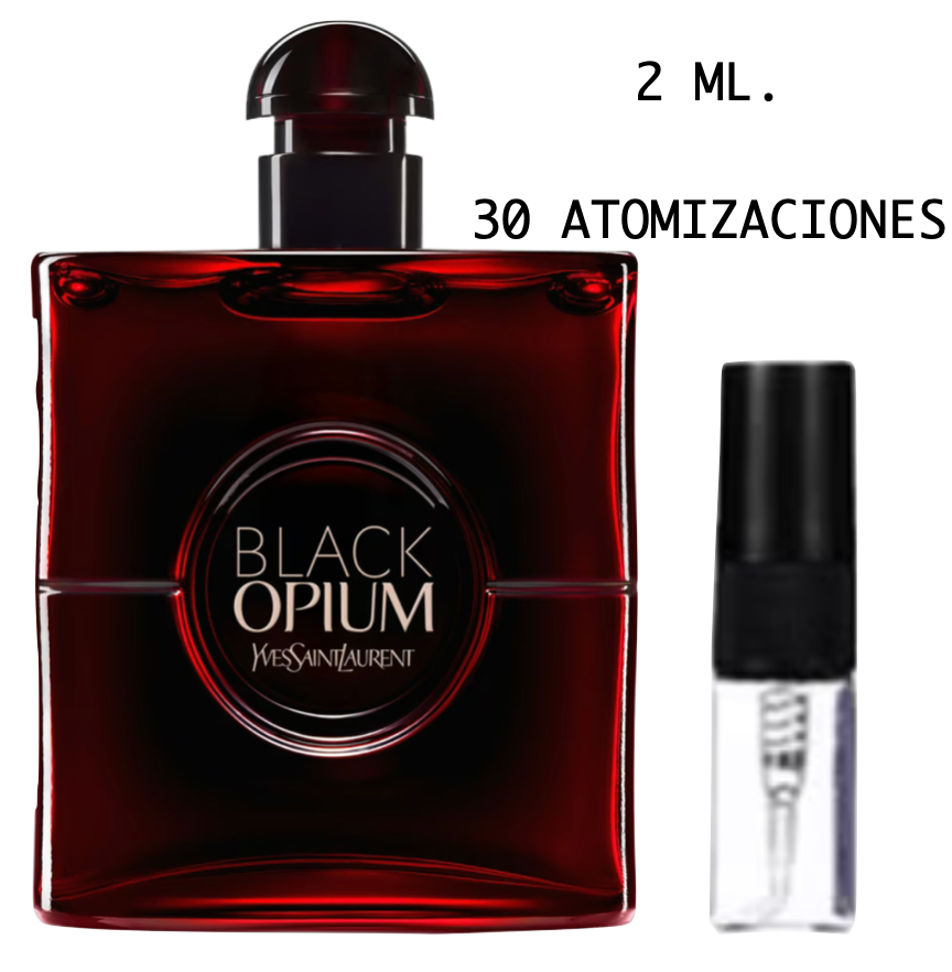Black Opium Over Red Yves Saint Laurent
