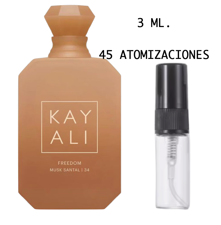 Freedom Musk Santal | 34 Eau de Parfum Kayali Fragrances