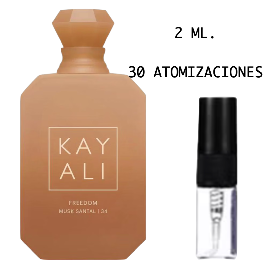 Freedom Musk Santal | 34 Eau de Parfum Kayali Fragrances