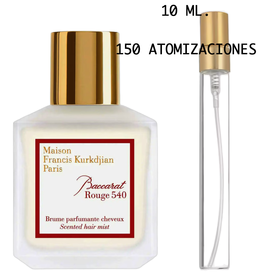 Baccarat Rouge 540 Scented Hair Mist Maison Francis Kurkdjian