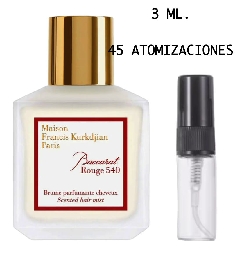 Baccarat Rouge 540 Scented Hair Mist Maison Francis Kurkdjian